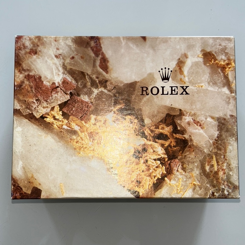 ROLEX Embroidered Tapestry Box